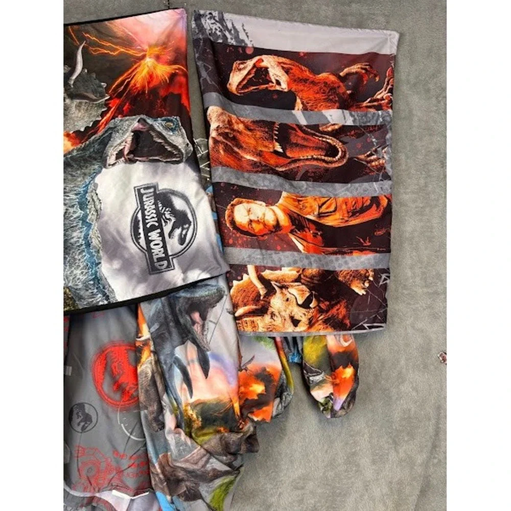 Jurassic World Fallen Kingdom Twin Sheets and Pillowcase Set Full Flat 2 Cases